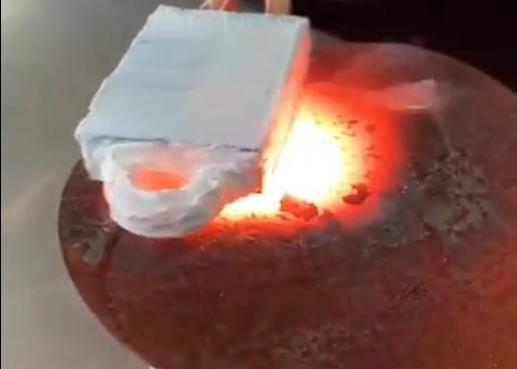 手持式高频蜜桃精品视频加热机 工件表面淬火退火测试